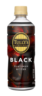 Tully's Coffee Black Platinum Bitter 500ml x 24 chai Chai PET không đường