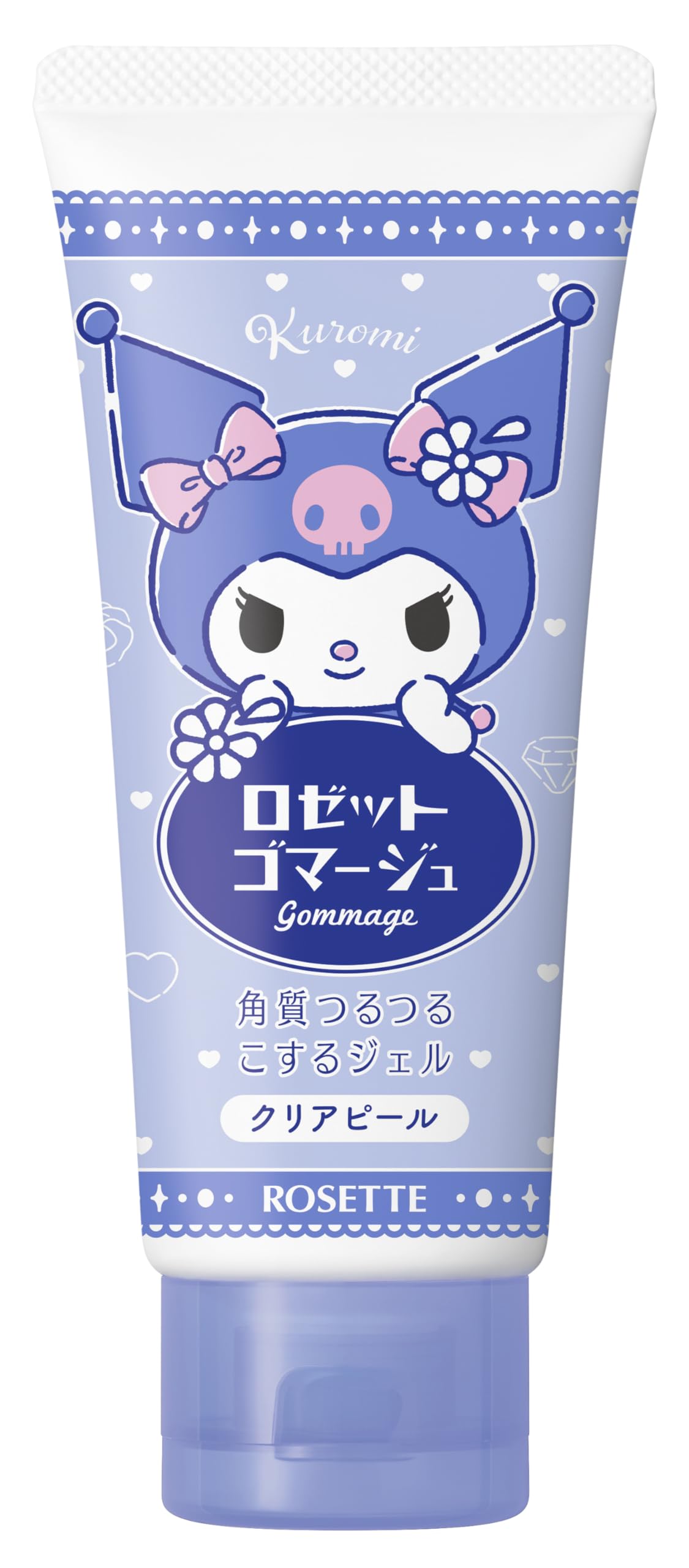 Rosette Gommage (Sanrio) (Clear Peel Kuromi (120g x 1 miếng))