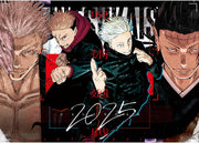 ปฏิทินการ์ตูน "Jujutsu Kaisen" (ใหญ่) 2025 (มัลติมีเดีย)