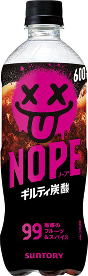 산토리 NOPE 길티 탄산 과일 & 향신료 탄산 음료 600ml×24개