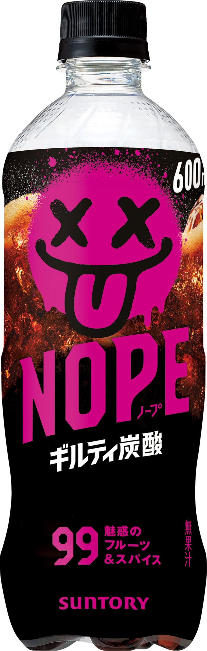 산토리 NOPE 길티 탄산 과일 & 향신료 탄산 음료 600ml×24개