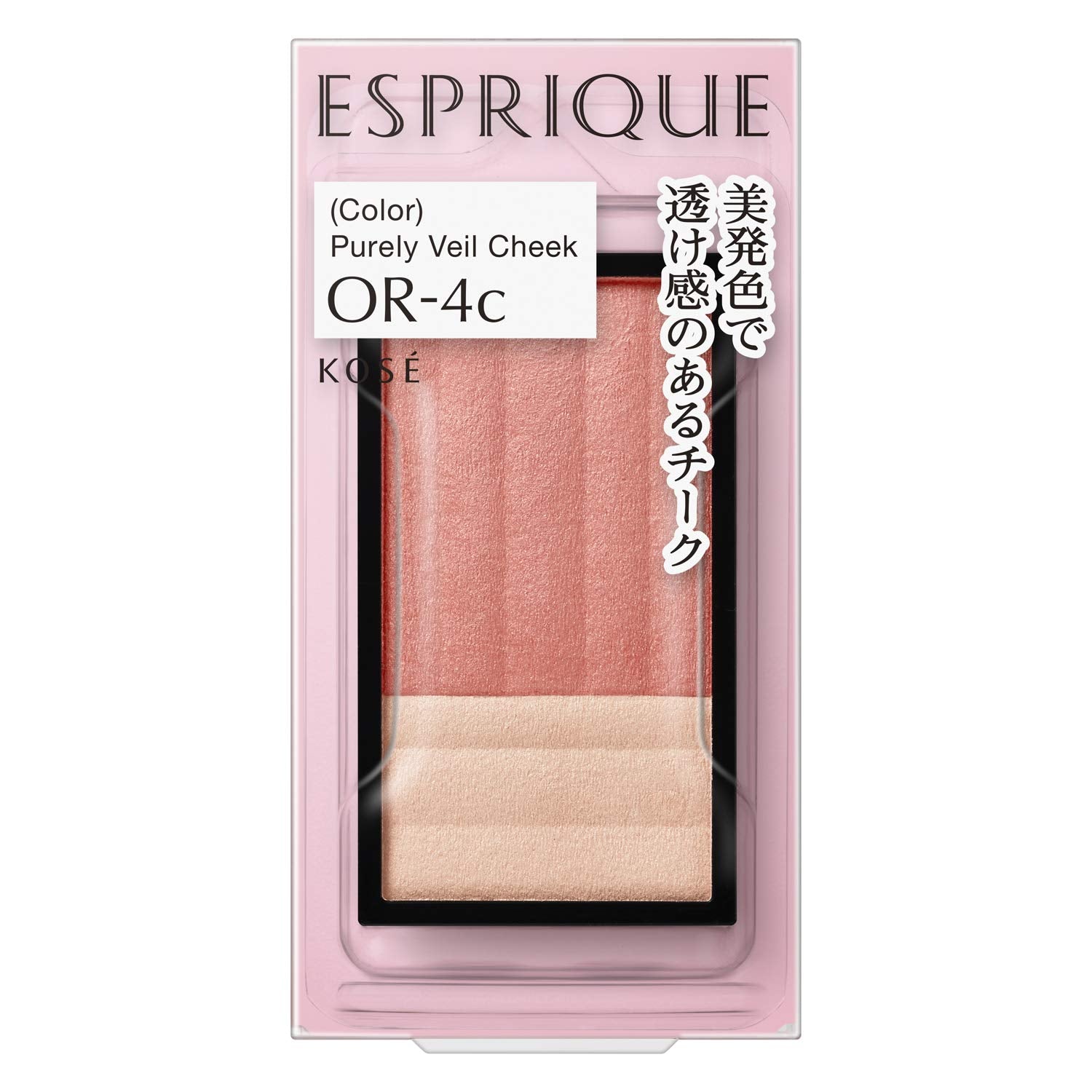 ESPRIQUE 에스프리크 퓨어리 베일 티크 OR-4c 오렌지계 3.3g
