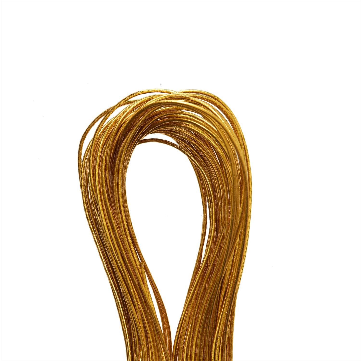 Sankokko bead rubber thin SUN40-68 10m roll gold