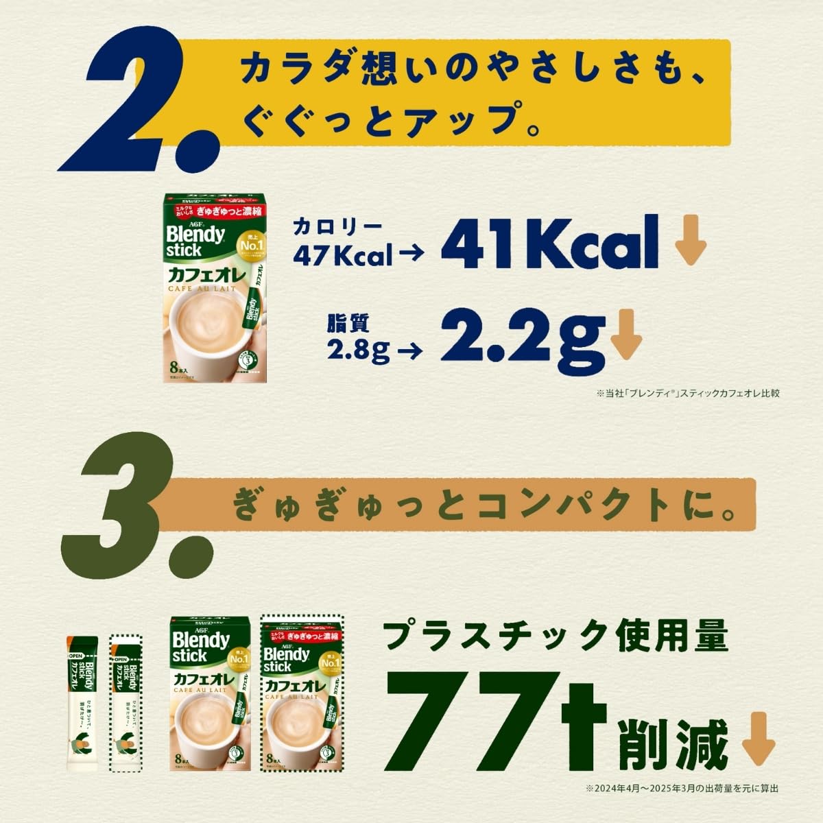 AGF Blendy Stick Cocoa Ore 70 pieces [Milk Cocoa]