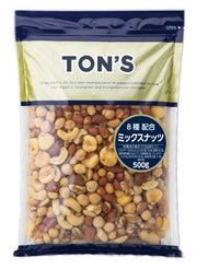 동양 너트 믹스 너트 대용량 8종 배합 아몬드 캐슈 너트 짠맛 안주 500g