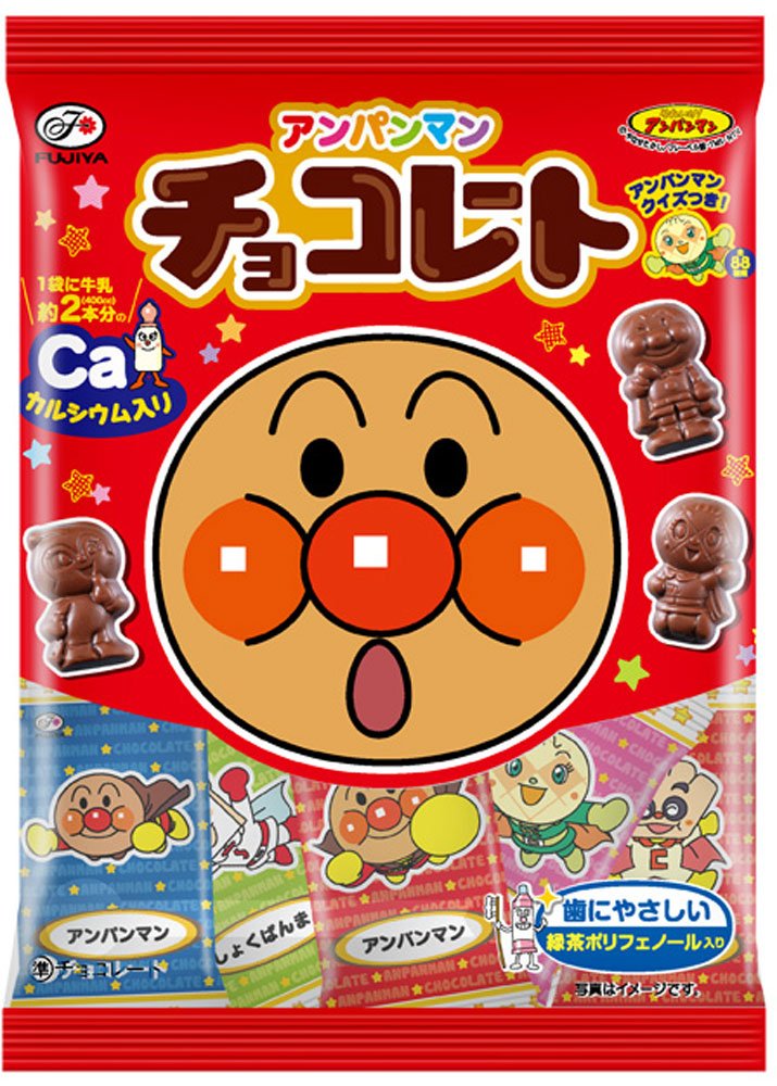 Socola Fujiya Anpanman 69g x 10 gói