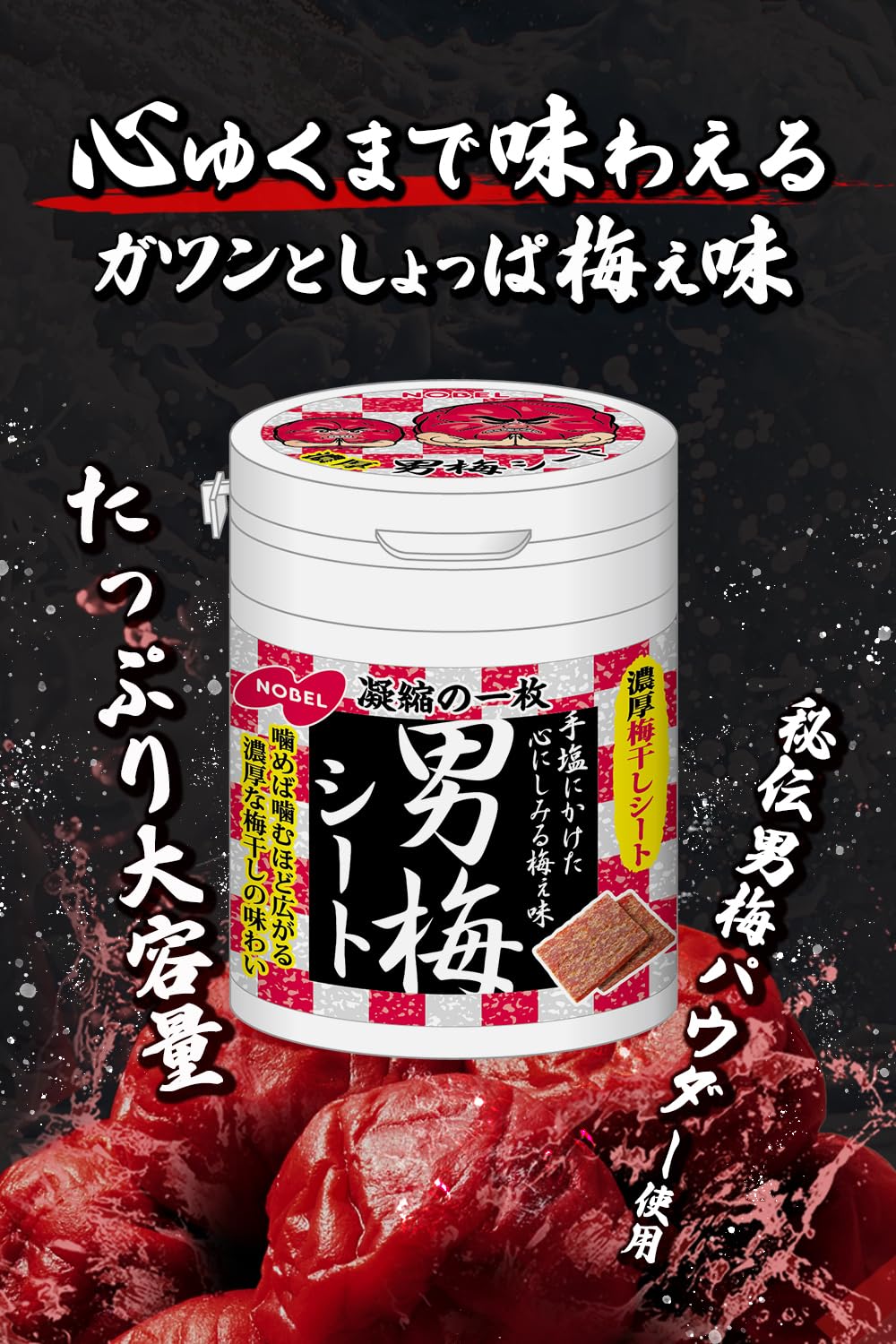 노벨 남자 매화 시트 병 75g×4개