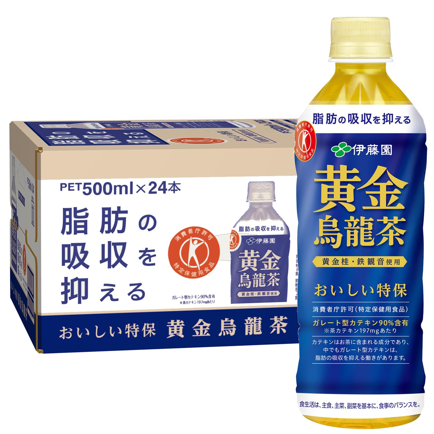 이토엔 황금우룡차 500ml×24병 [특별] 특보