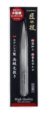 Craftsmanship Stainless steel high quality tweezers (extra fine) G-2152