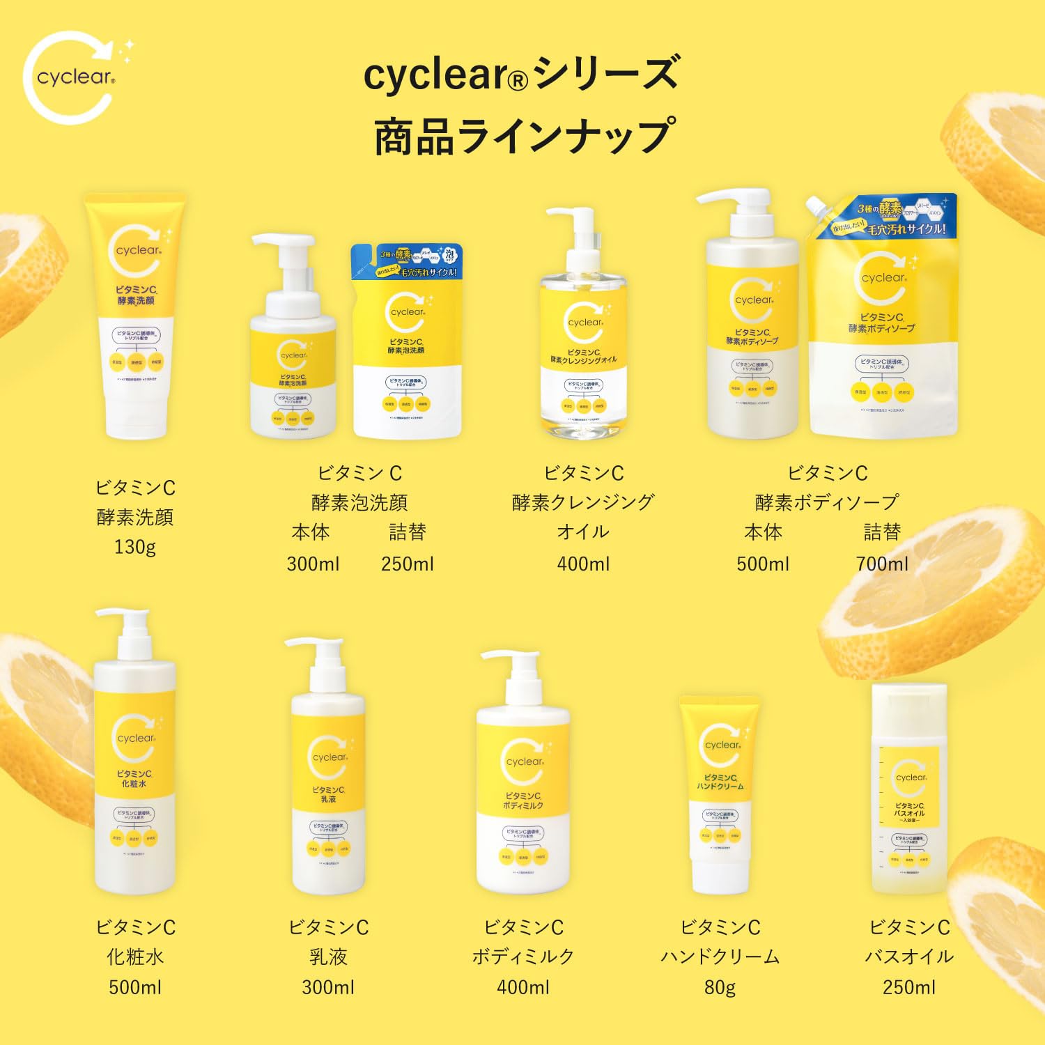 cyclear vitamin C enzyme cleansing oil