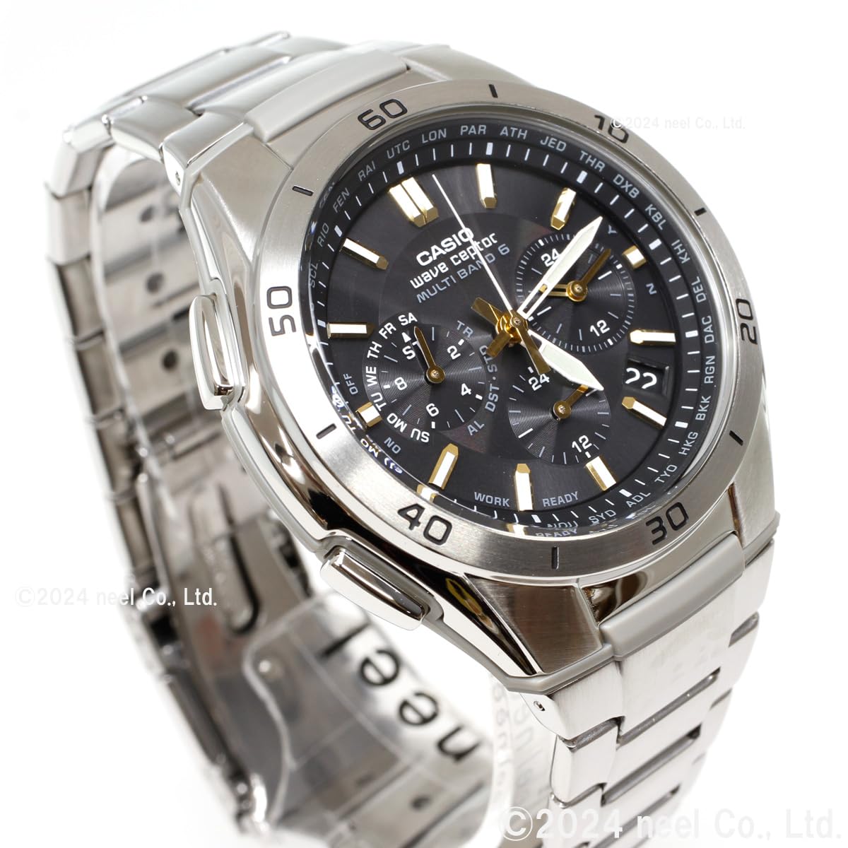 [Casio] Wave Ceptor Watch [Domestic Genuine Product] Radio Solar WVQ-M410DE-1A3JF Men's Silver