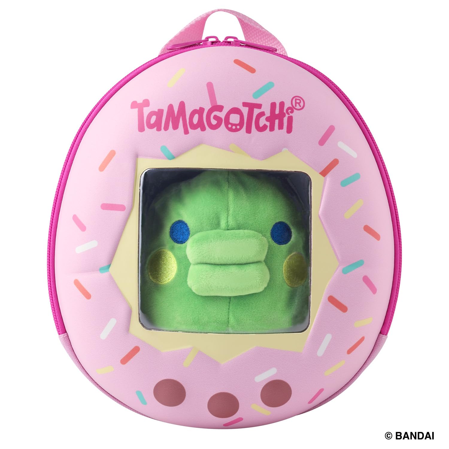 [BANDAI] Tamagotchi Kurutto Sukusuku Plush Toy Outing Backpack Set Kuchipatchi