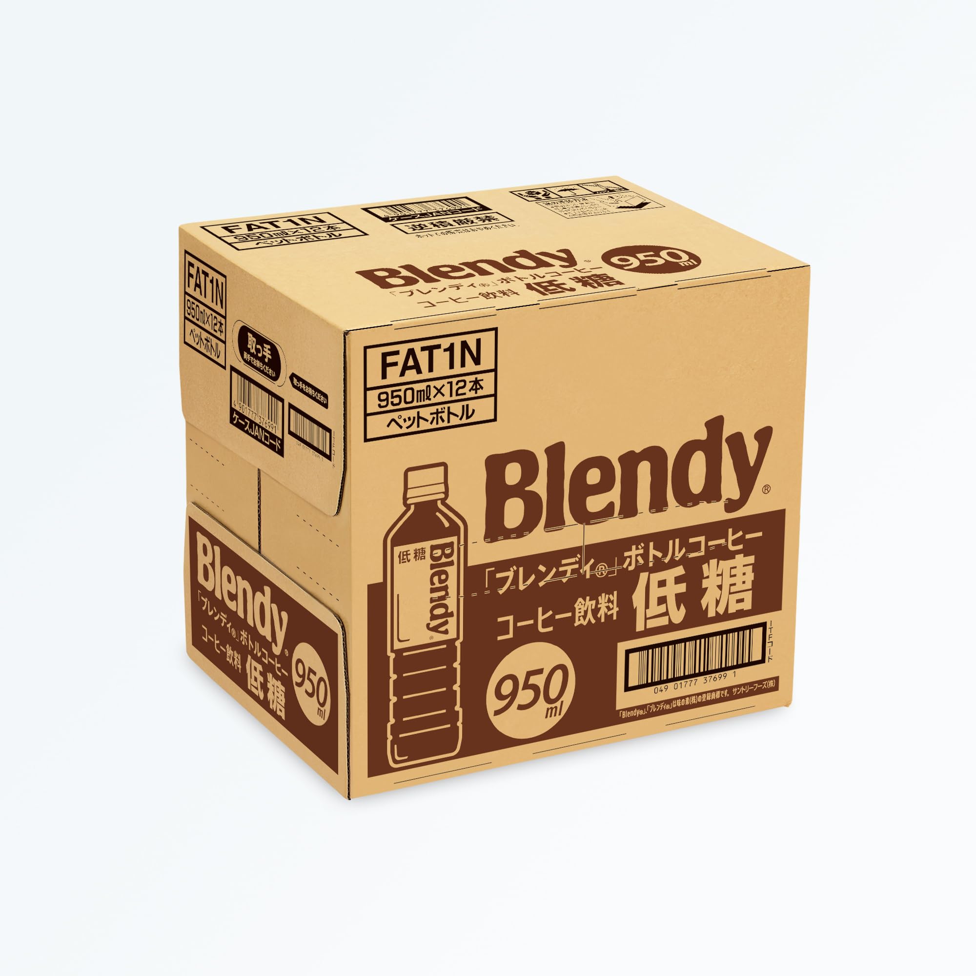 Cà phê đóng chai Suntory Blendy ít đường 950ml x 12 chai