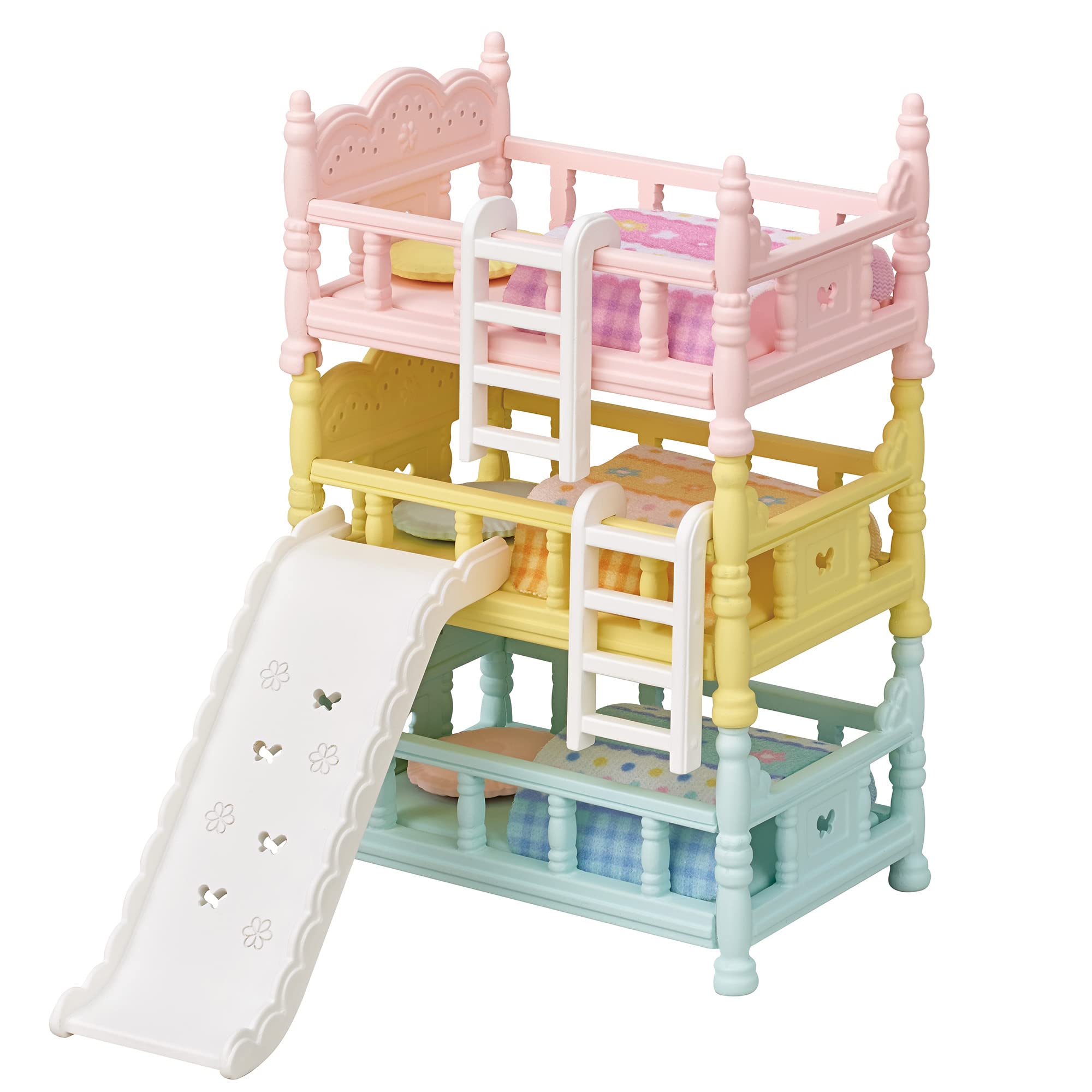 실바니아 패밀리 가구 【아기 3단 침대】 카-219 ST 마크 인증 3세 이상 장난감 인형 집 Sylvanian Families 에포크사 EPOCH