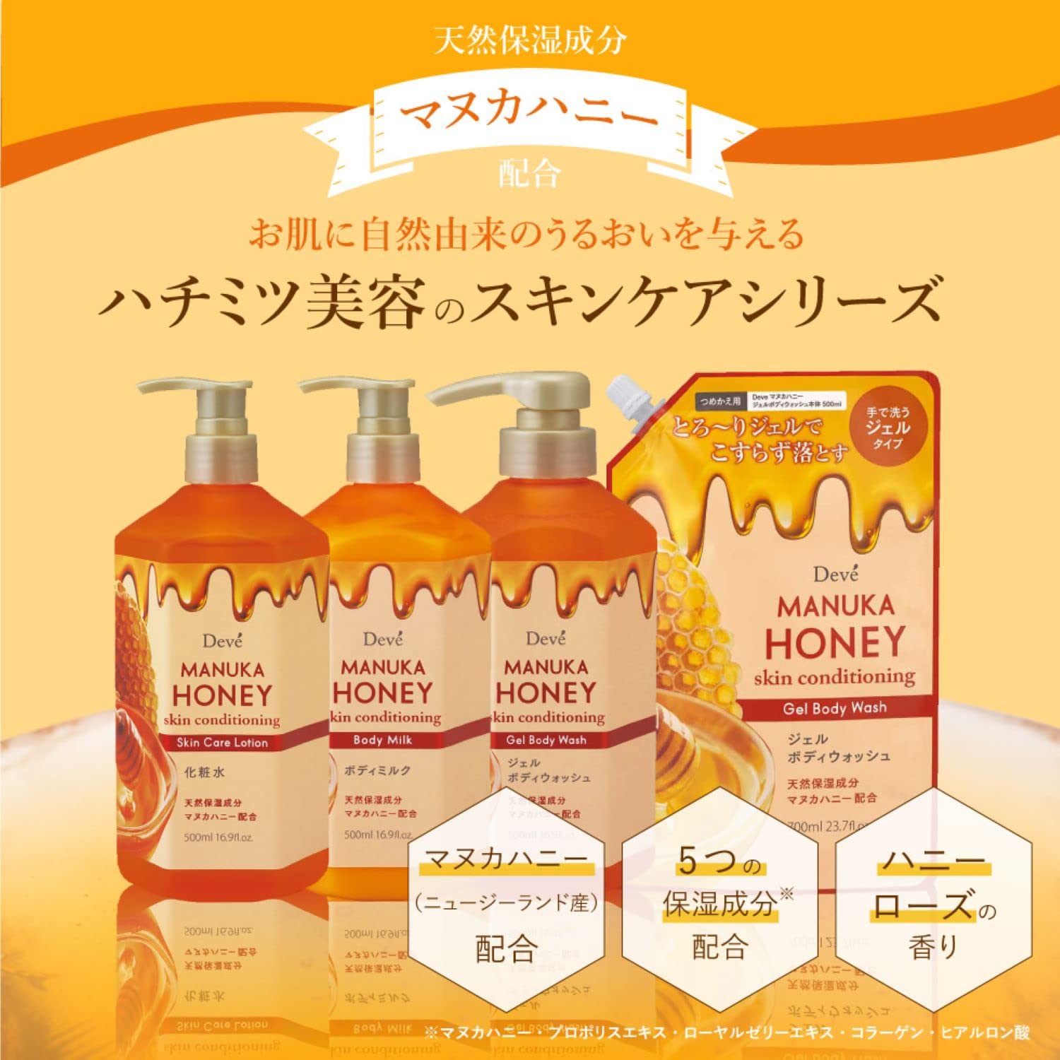 Dibu Manuka Honey Lotion 500ml
