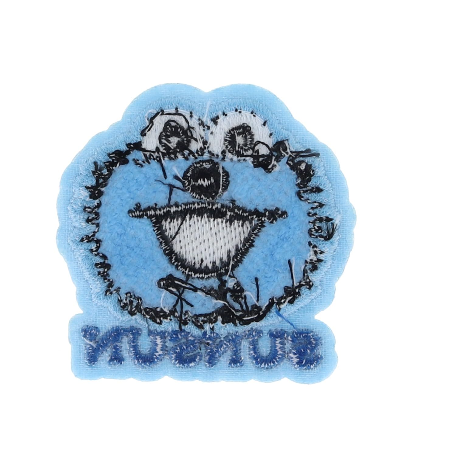 KIYOHARA PUPPET SUNSUN Sticker & Iron-On Patch Pile Sunsun W48mm x H48mm PSN-01