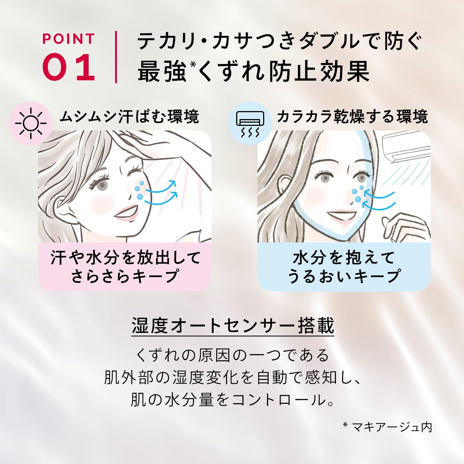 MAQUILLAGE Dramatic Skin Sensor Base NEO Lavender 25mL SPF50+ ・ PA++++ | Makeup base | Liquid form | Unscented | Makeup lasting shine UV protection Pore correction Tone up | Shiseido
