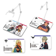 BANDAI SPIRITS Action Base 6 [Clear Color] Mobile Suit Gundam Witch of Mercury Seal Set Color Coded Plastic Model Made of Plastic