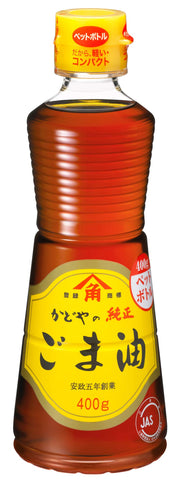 Kadoya Kinjirushi genuine sesame oil PET 400g