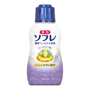 Sofre Bath Clean Medicated Rich Moist Bath Liquid White Floral 480ml