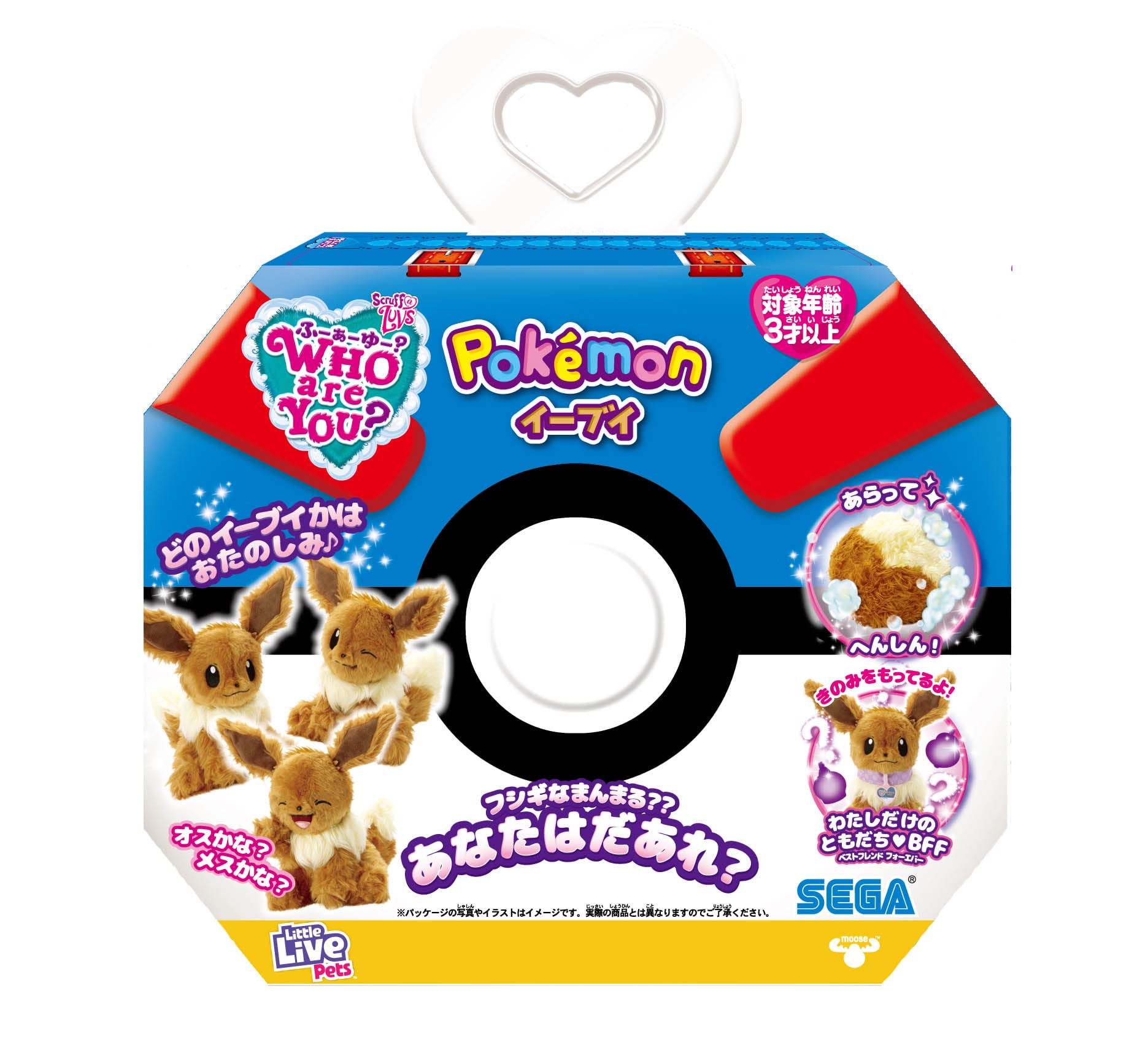 SEGA FAVE WHO are YOU? Pokemon Eevee
