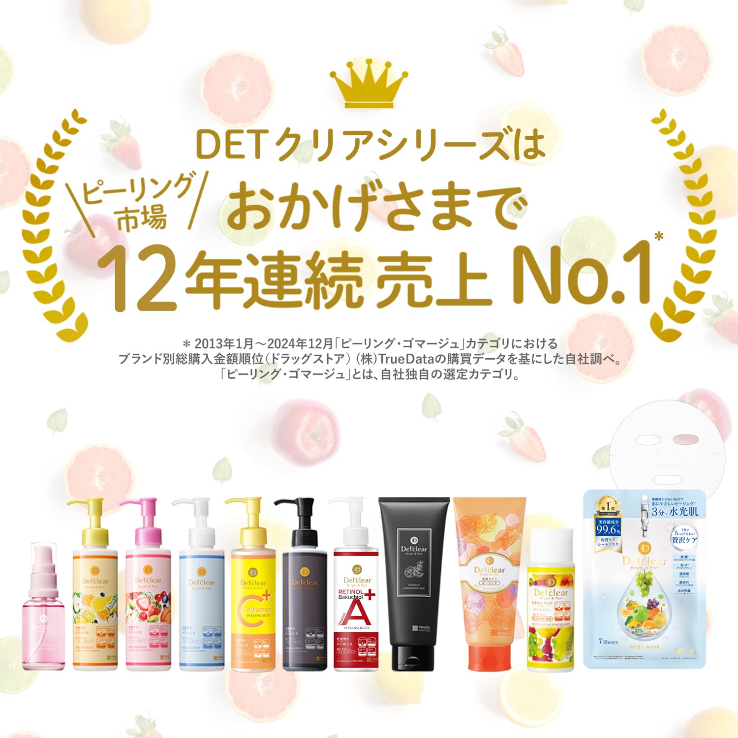 DET Clear Bright & Peeling Jelly Charcoal