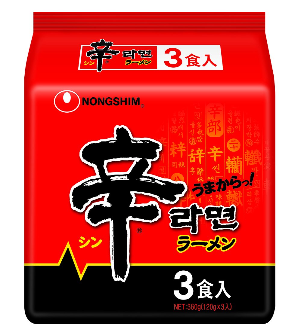 農心 辛ラーメン 袋 3食P