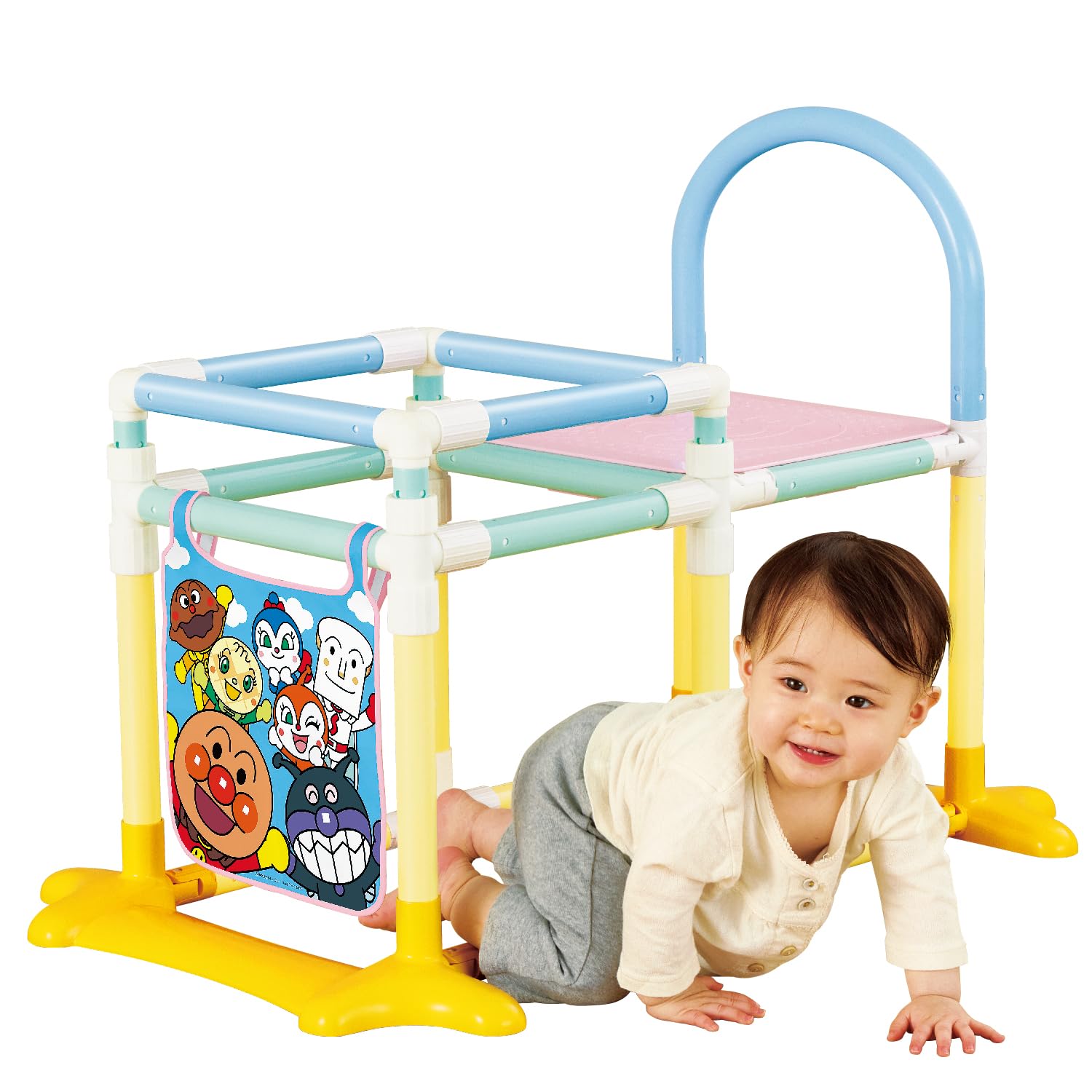 AGATSUMA Anpanman 3STEP Jungle Park (Target age: 10 months or older)