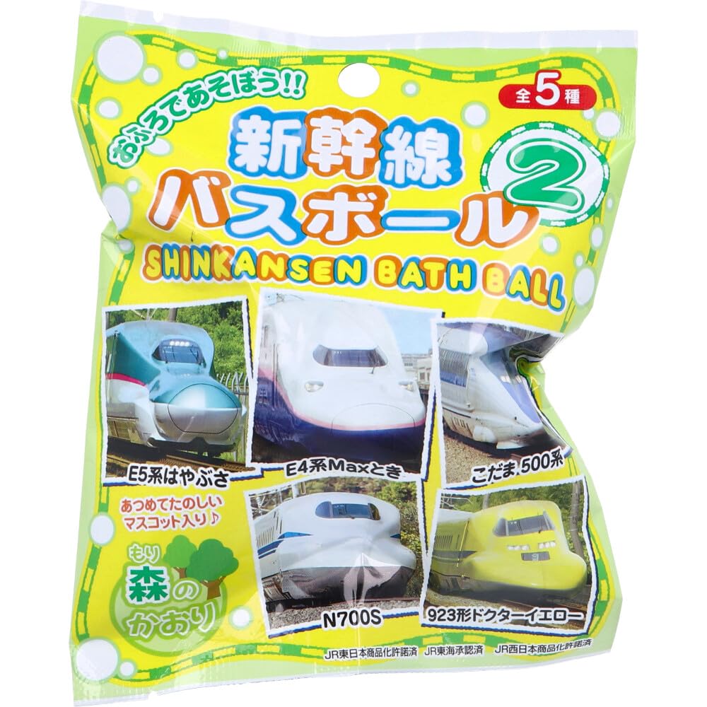 Bóng tắm Shinkansen 2 Hương rừng 75g 1 khẩu phần