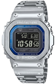 [Casio] G-Shock Watch [Domestic Genuine Product] Equipped with Bluetooth Full Metal Radio Solar GMW-B5000D-2JF Men's Silver