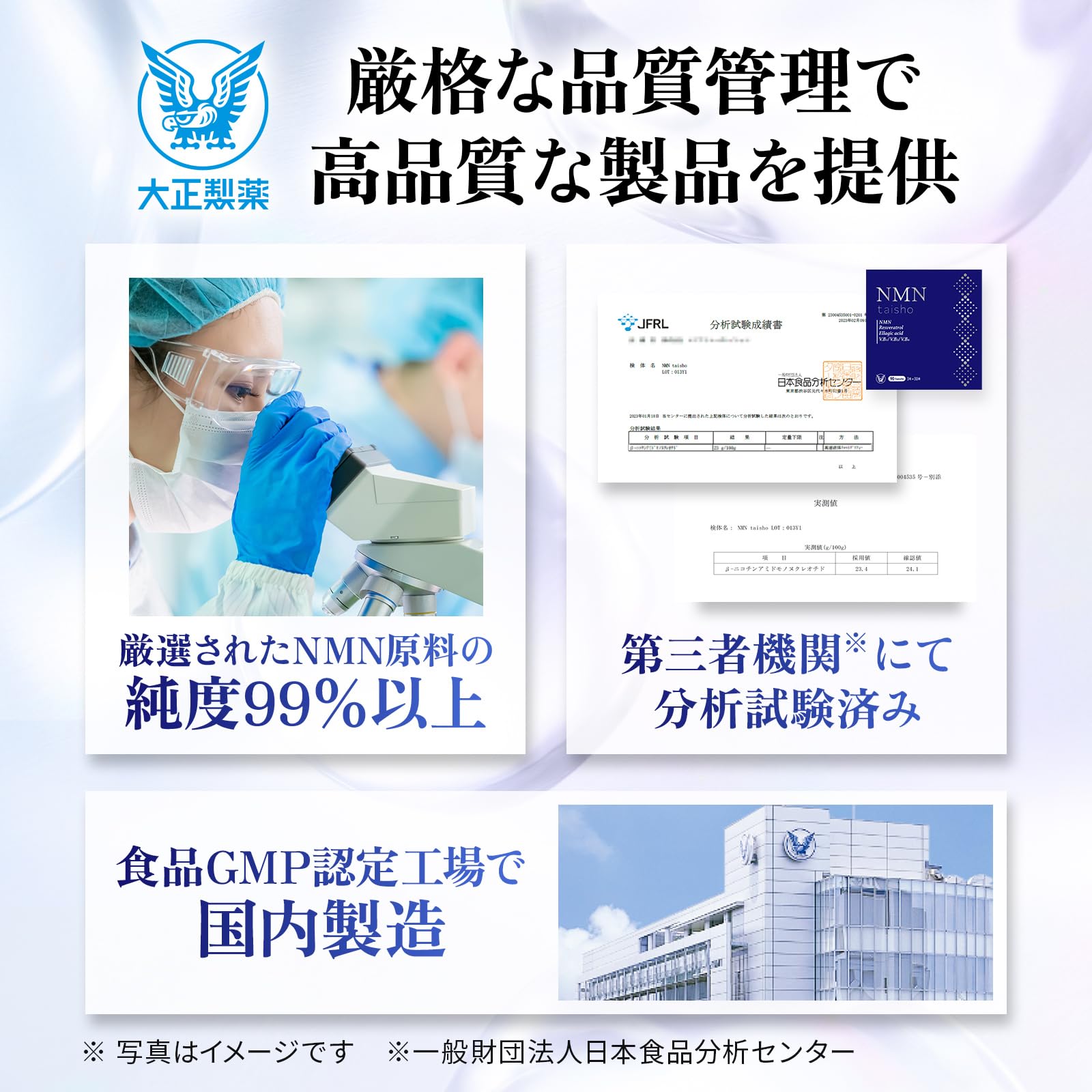 다이쇼 제약 NMN taisho 1상자/30일분【국내 제조 GMP 대응】NMN250mg 배합 레스베라트롤 석류 추출물