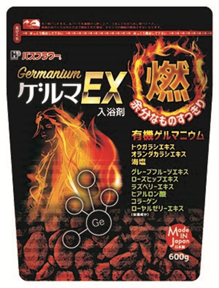 Health Bath Flower Bath Salts Sweat Promoting Type Germa EX 600g