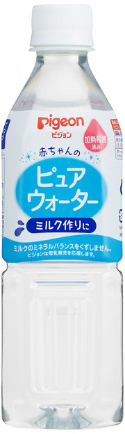 비둘기 아기의 순수한 물 500ml × 24 책