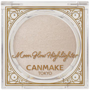 Canmake Moonglow Highlighter 01 Moonglow White 3.7g Highlighter Baked Formula Elegant Gloss White Beige