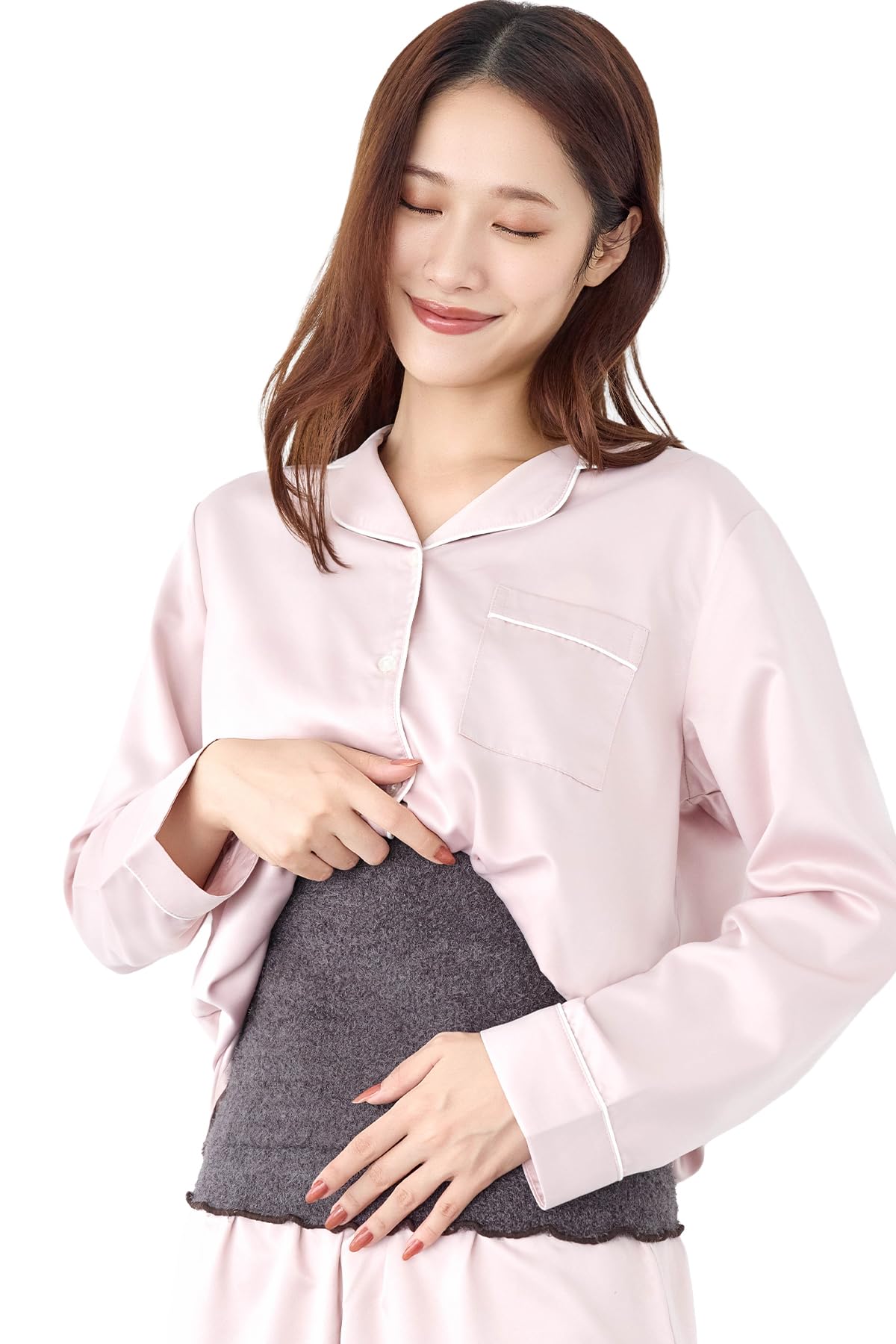 [글래머러 스패츠] 복권 2025 남녀 겸용 카이로 포켓 첨부 푹신푹신 슬림[LDK 베스트 바이 2024] 복권 여성 남성 코르셋 따뜻한 온활 차가운 대책 배 온압 이너 파자마 보온 보습 임산부