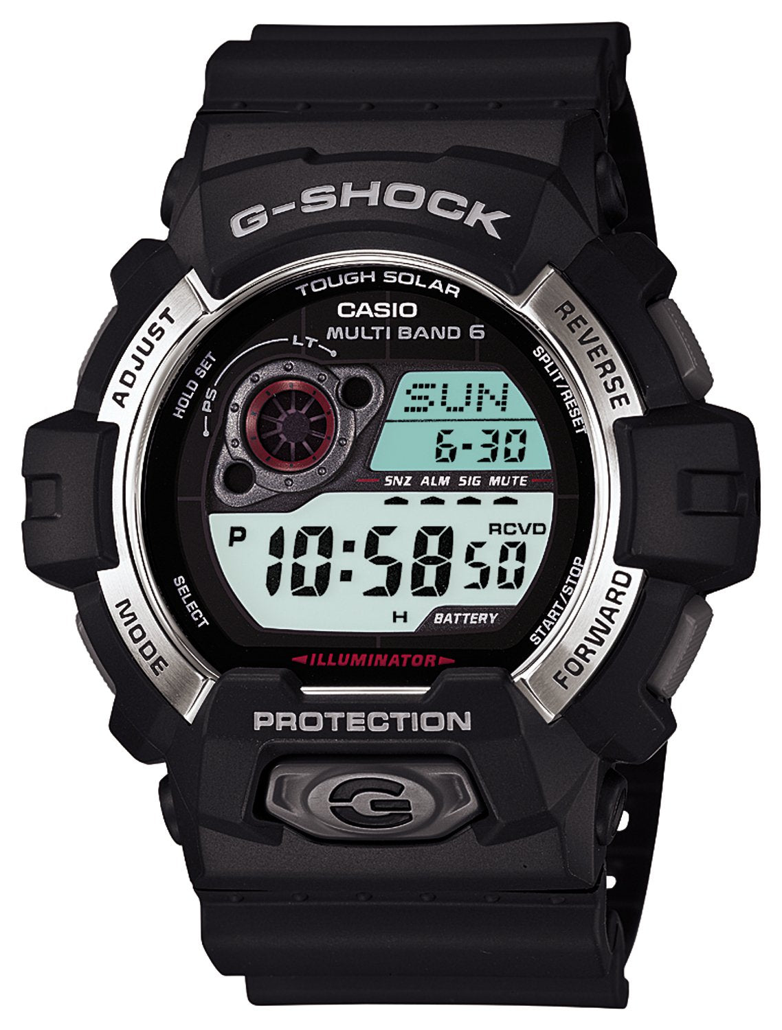 [Casio] G-Shock Watch [Domestic Genuine Product] Radio Solar GW-8900-1JF Men's Black