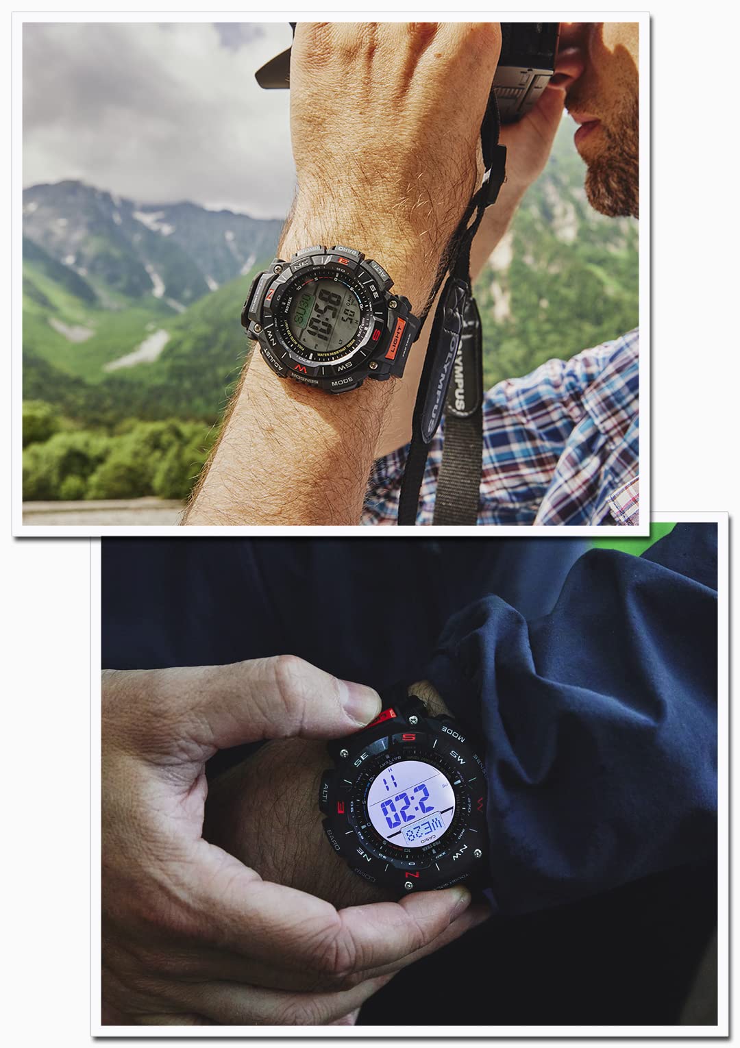 [Casio] Protrek Watch [Domestic Genuine Product] Climber Line Solar Biomass Plastic PRG-340-1JF Men's Black