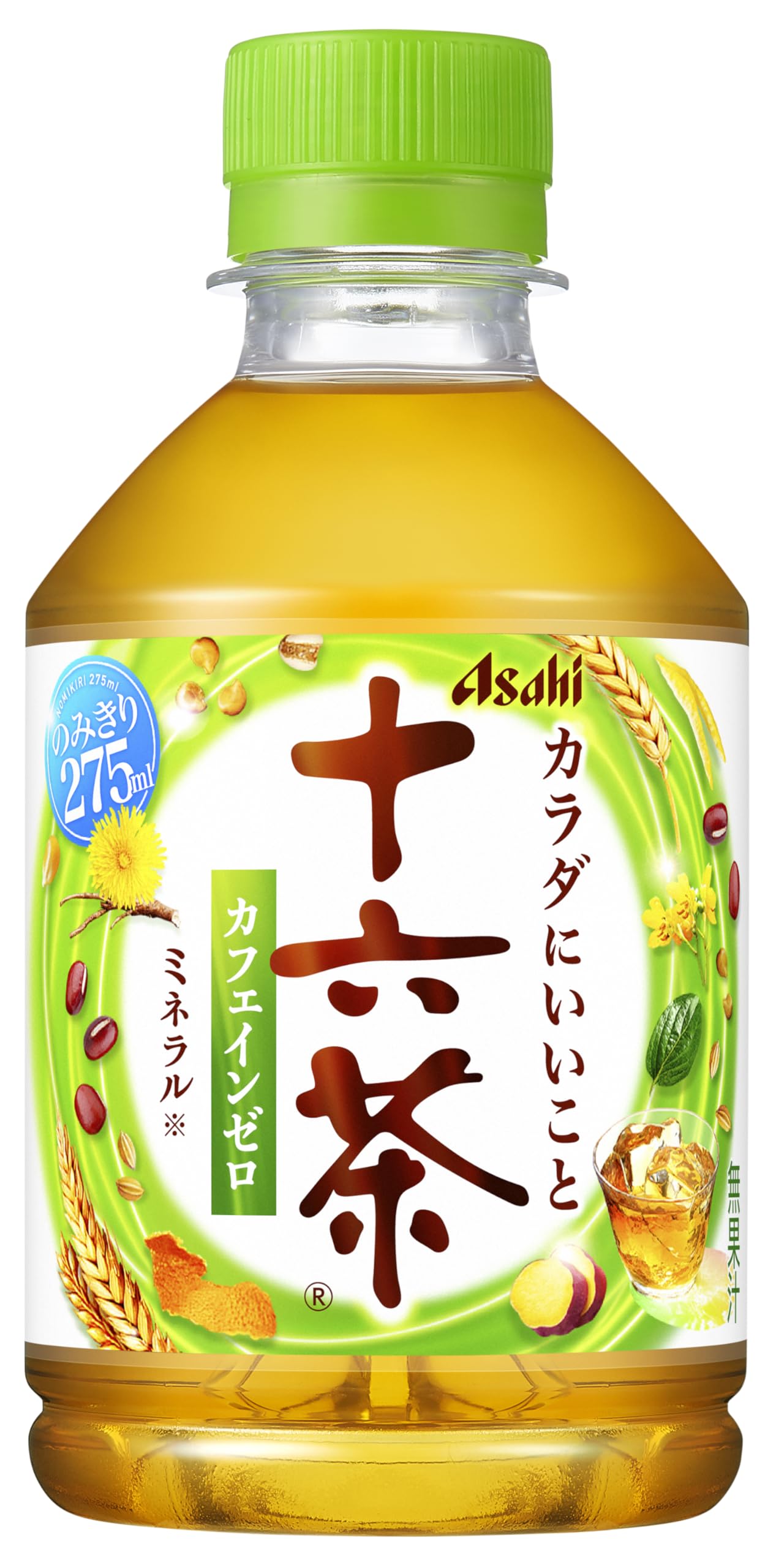 Asahi Beverages Jurokucha 275ml x 24 bottles [Tea] [Caffeine-free]