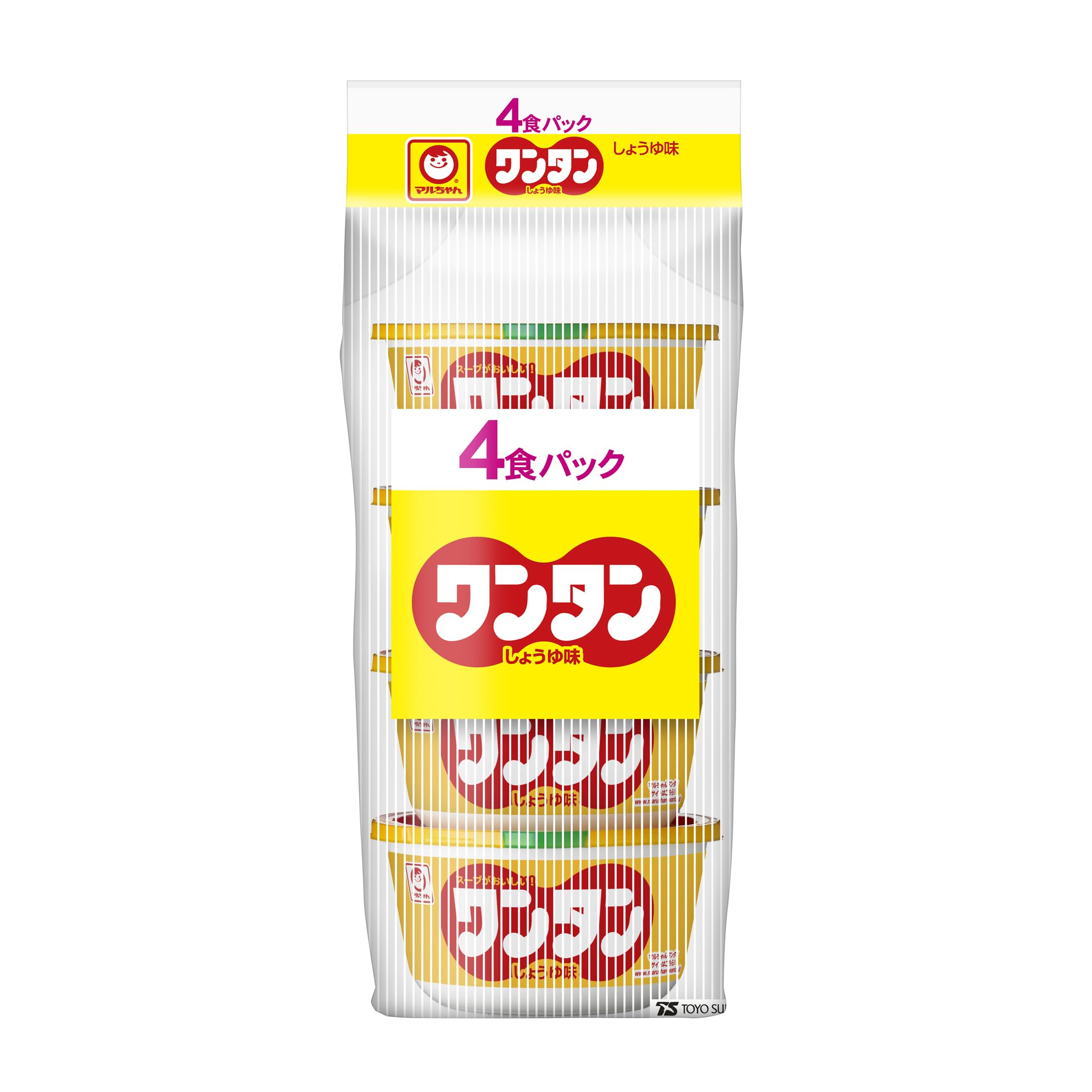 동양 수산 원탄 간장 맛 4P 128g×6개