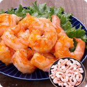 Carapace group, without deveining, rare extra-large peeled shrimp 1kg (approximately 45 shrimp/800g after thawing)