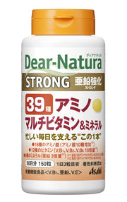 디아나츄라 스트롱 39 아미노 멀티 비타민 & 미네랄 150 알갱이 (50 일분) 아사히 사프리 Dear-Natura 국내 공장에서 생산