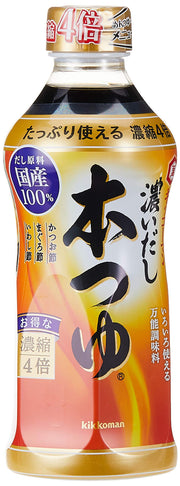 키코만 짙은 국물 츠유 500ml