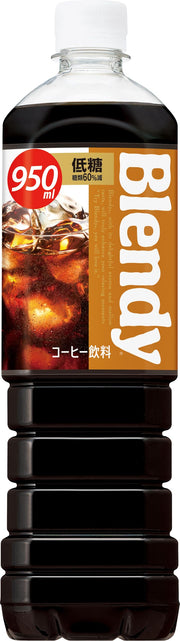 Cà phê đóng chai Suntory Blendy ít đường 950ml x 12 chai