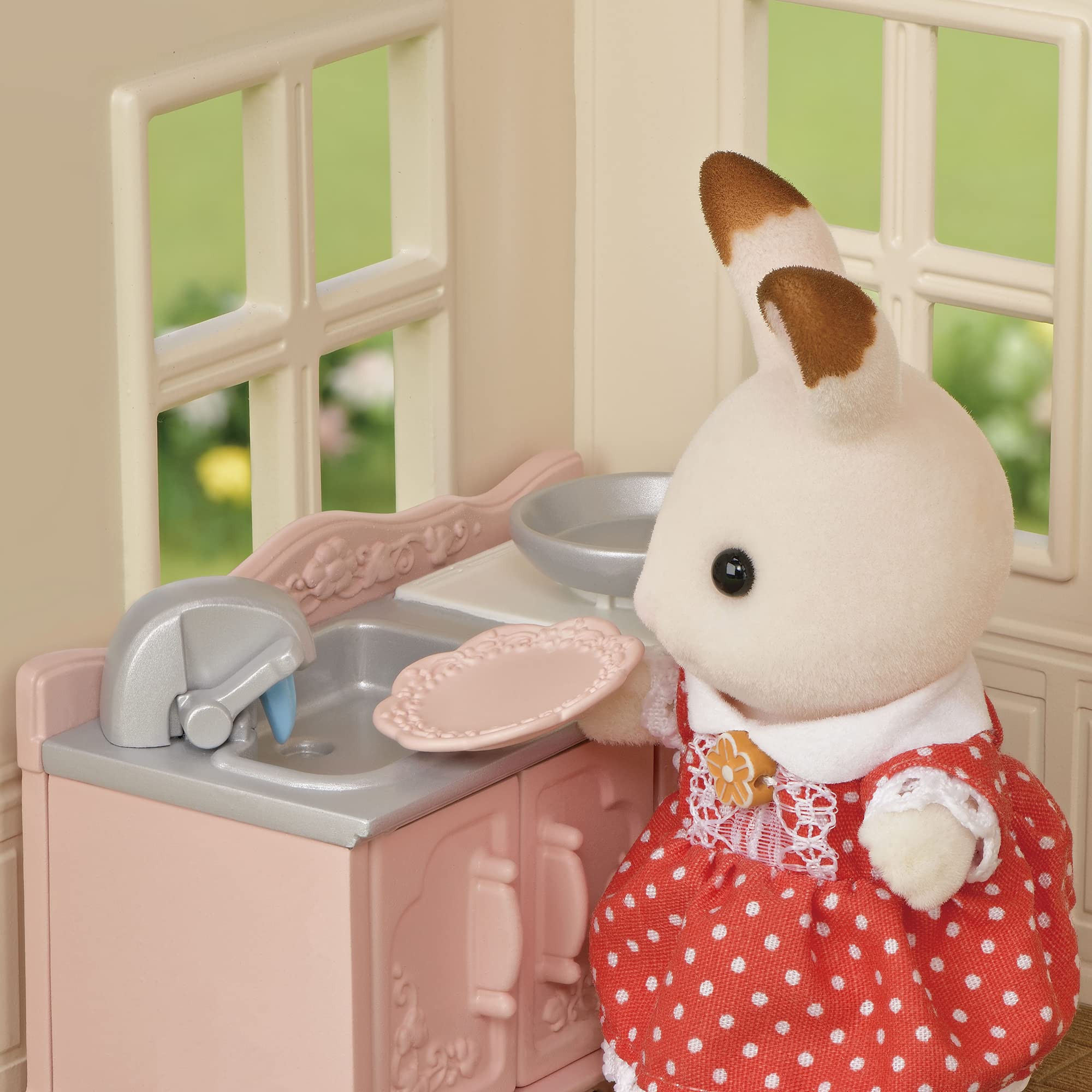 Sylvanian Families House [First Sylvanian Families] DH-08 ST Mark Certification For Ages 3 and Up Toy Dollhouse Sylvanian Families EPOCH