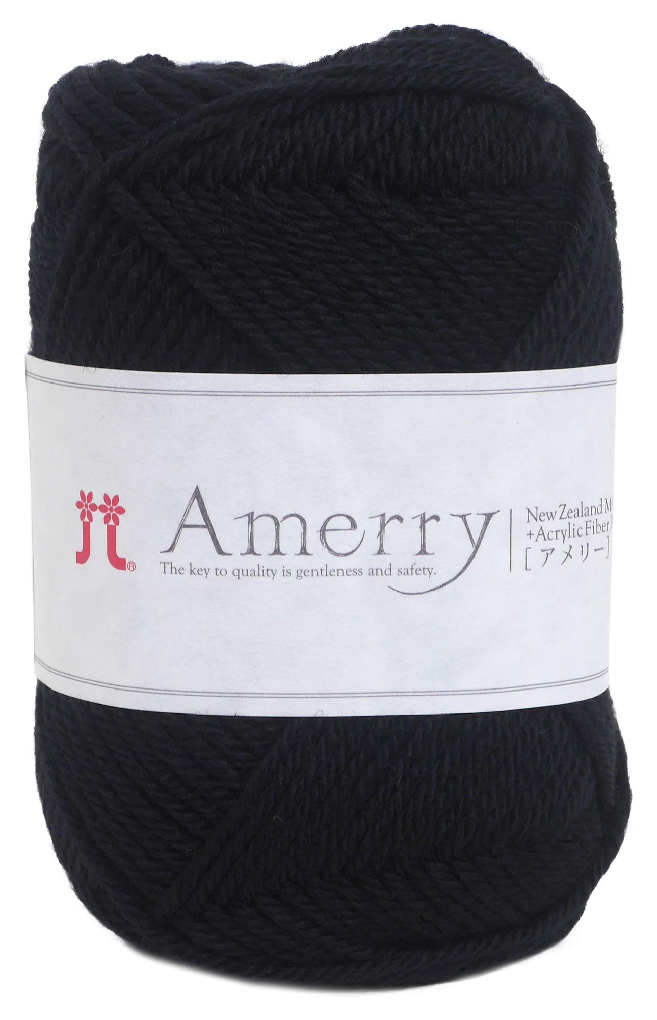 Hamanaka Amelie Len Dày Col.52 Đen 40g Xấp xỉ. 110m 2261