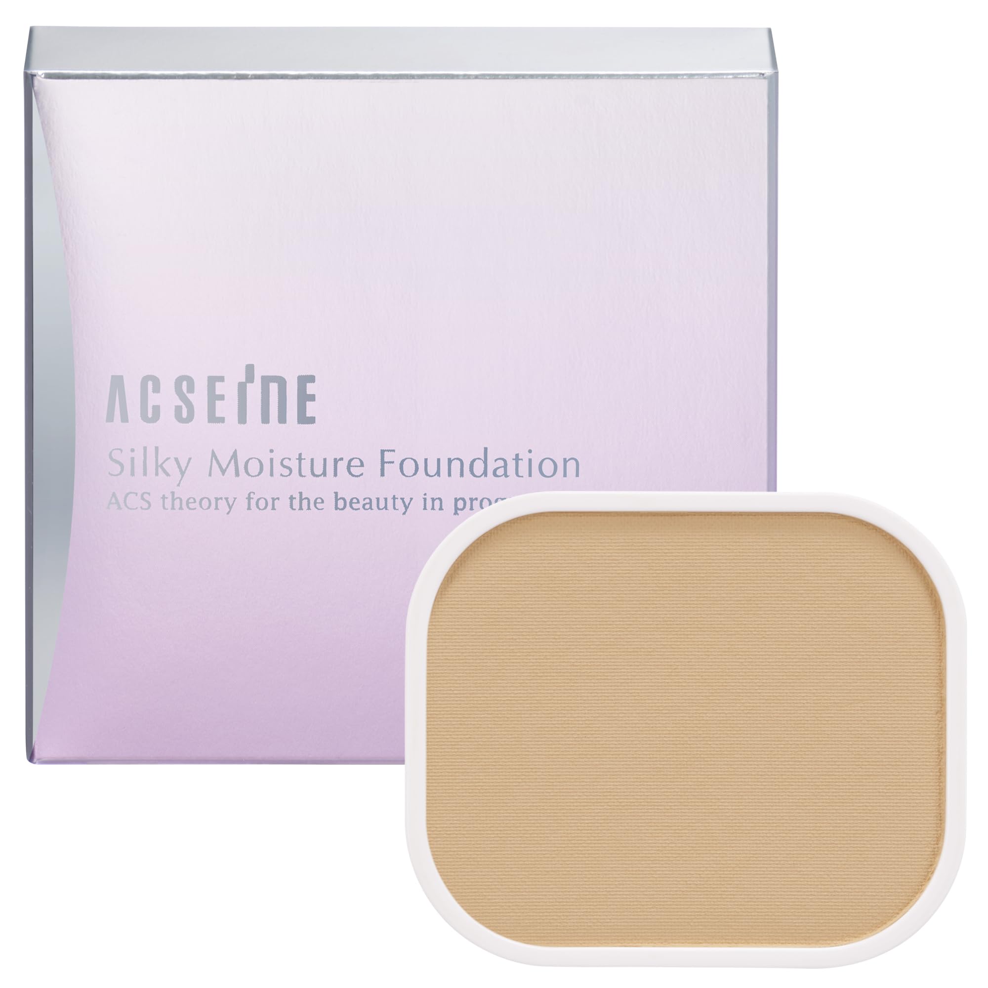 ACSEINE Silky Moisture Foundation N [Refill] (Powder Foundation) N30 (Healthy Natural Type)