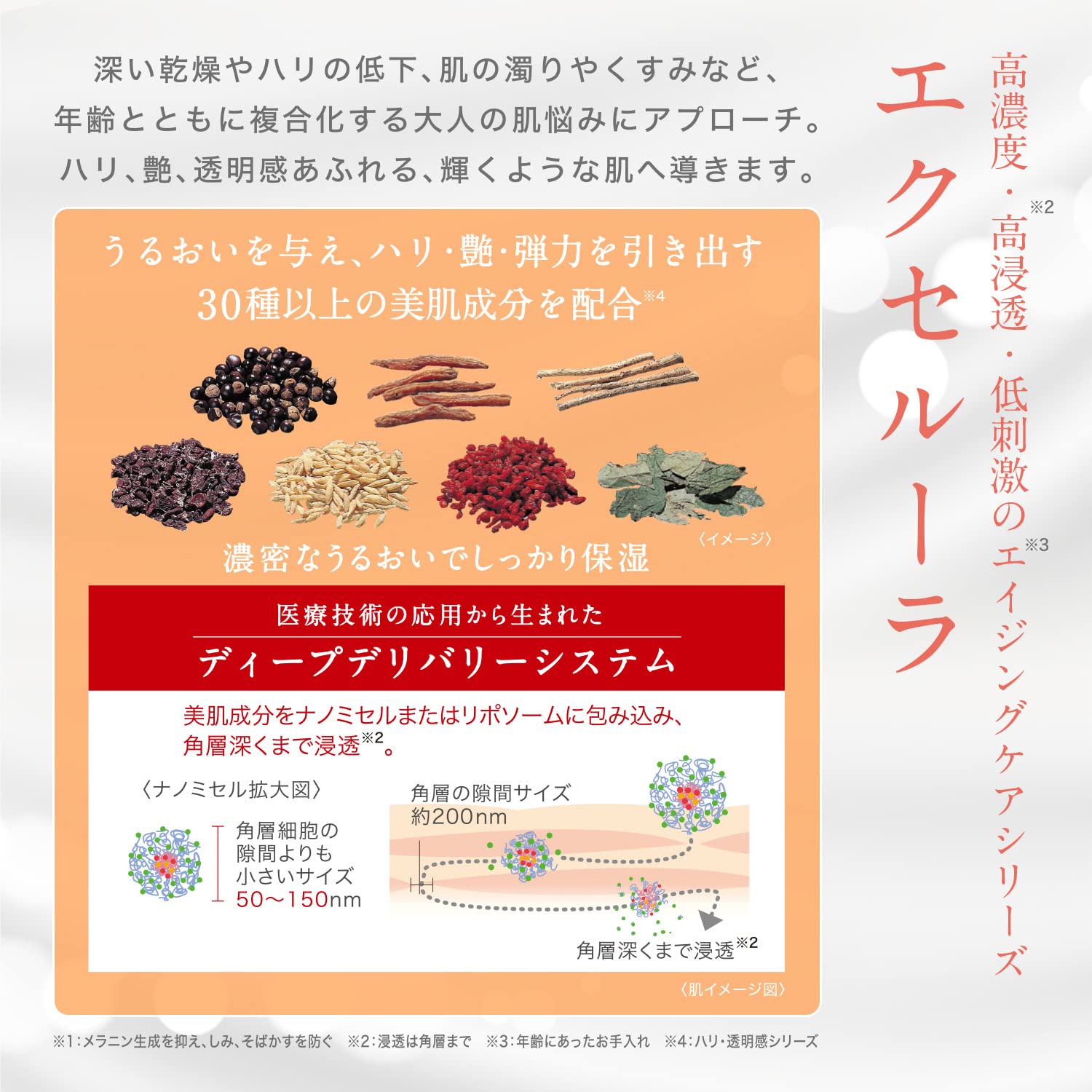 Sato Pharmaceutical Excelura Smoothing Rich Serum 45mL (Tightening firming ingredient/Moisturizing firming ingredient/Complex moisturizing ingredient) Serum