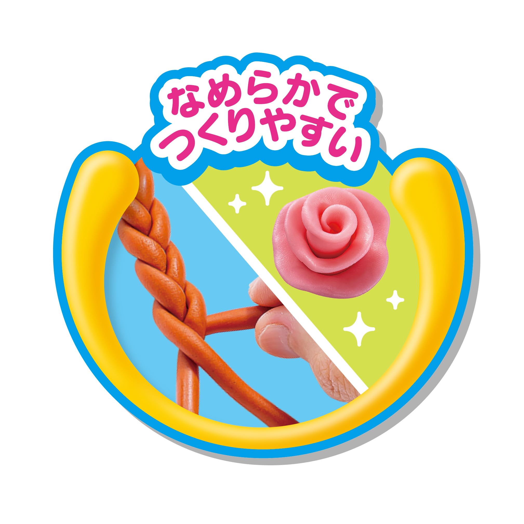 AGATSUMA Rice Clay Do! Springy and Smooth Rice Clay 12 Colors 4971404321052