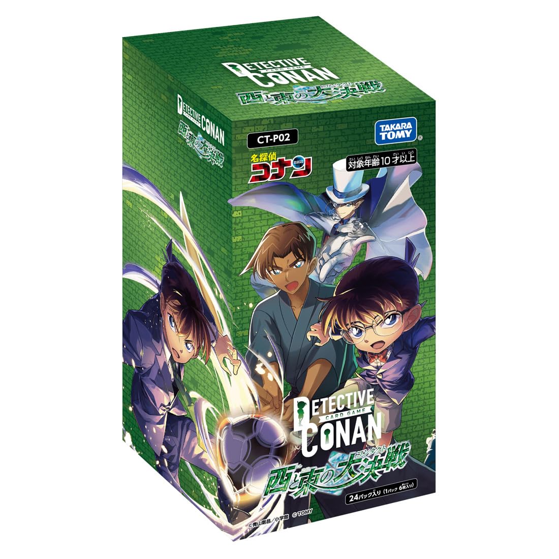 Detective Conan TCG CT-P02 Case-Booster 02 Great Battle between West and East (Contact) BOX