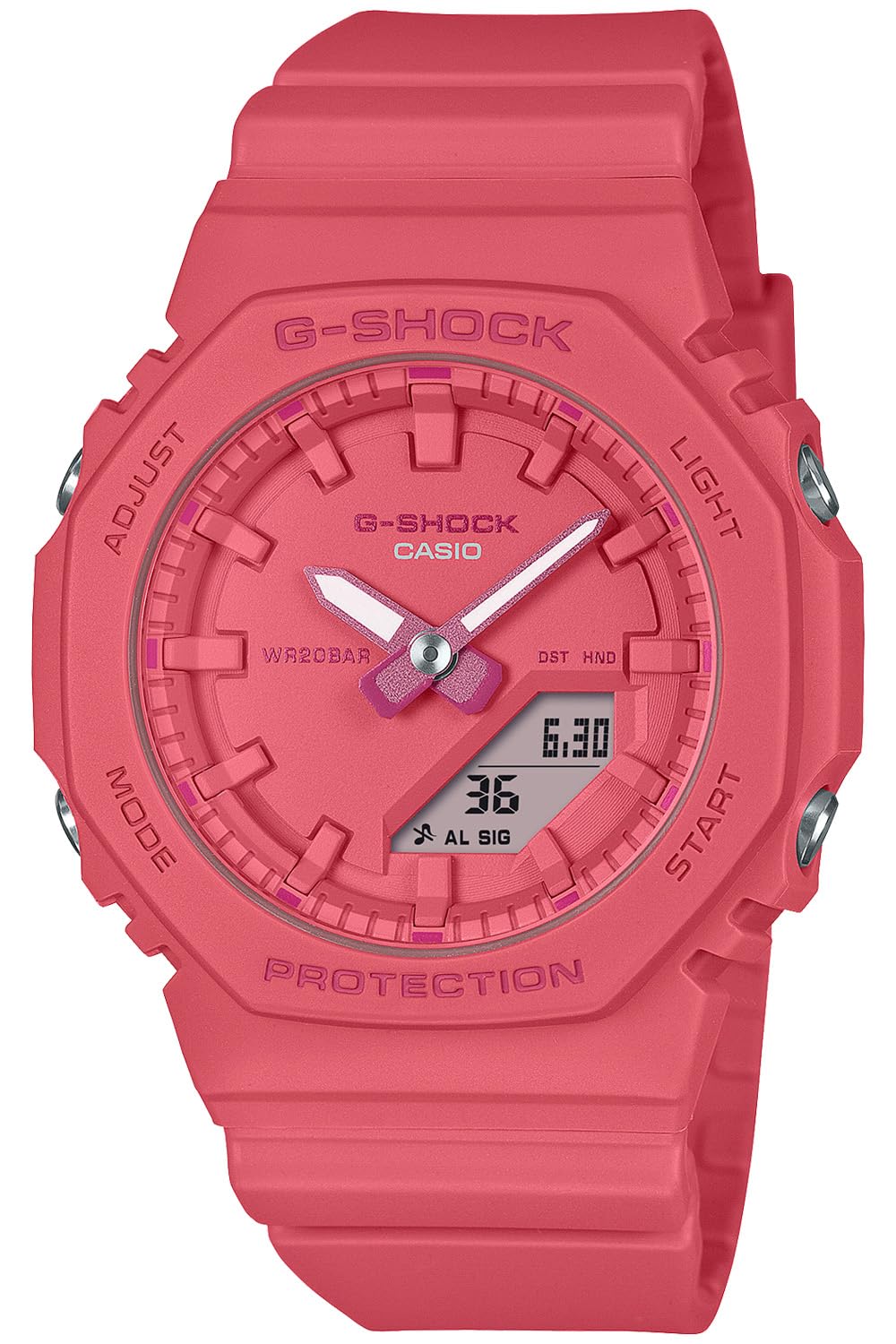 [Casio] G-Shock Watch [Domestic Genuine Product] Mid-size model uses biomass plastic GMA-P2100-4AJF Women's Pink